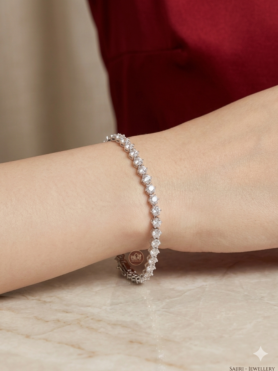 DIAMOND MINIMAL BRACLET