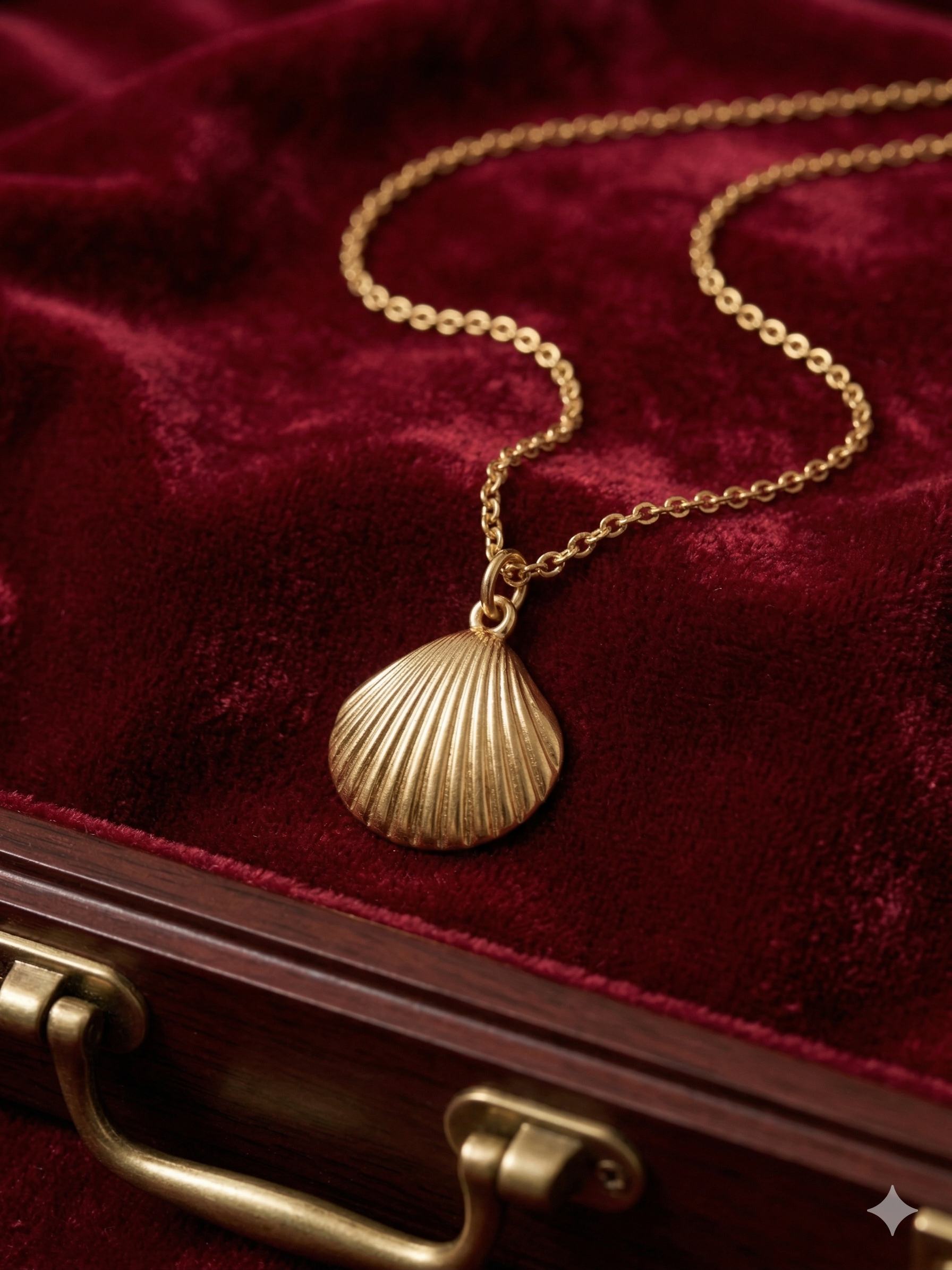 light chain with shell pendent ASH8