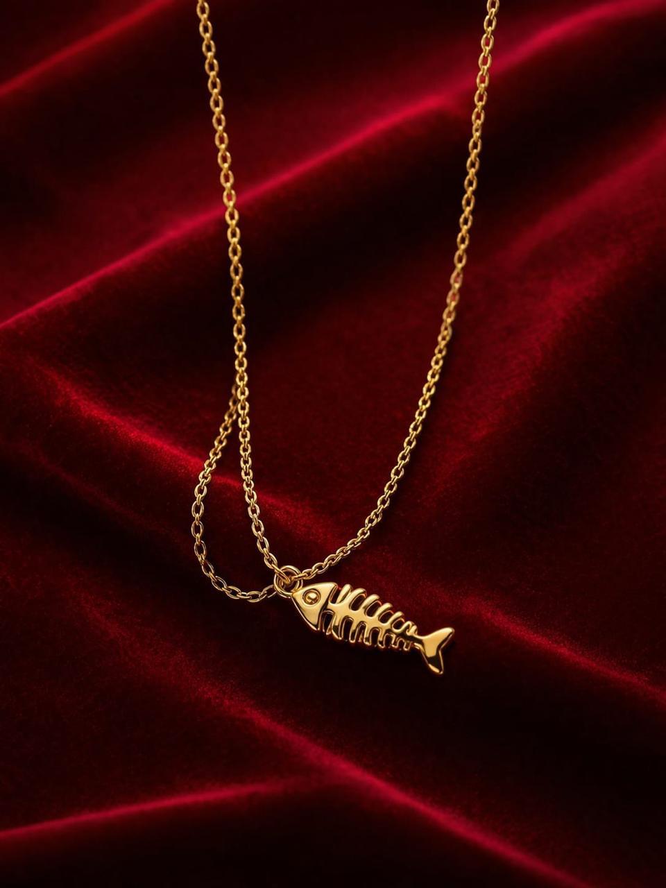 light chain with fish pendent AF6